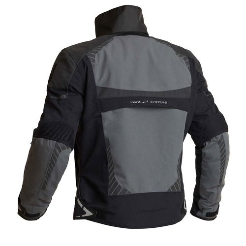 Halvarssons Vansbro Textile Jacket Black Grey Black Grey
