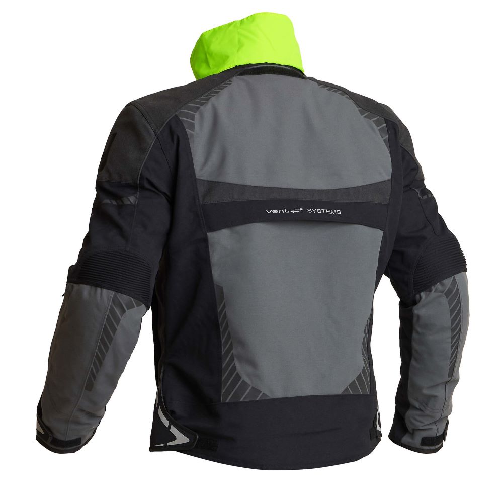 Halvarssons Vansbro Textile Jacket Black Grey Black Grey