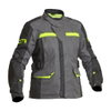 Lindstrands Gransberg Womens Textile Jacke Grey Yellow Grey Yellow