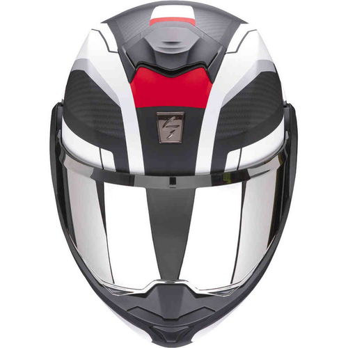 Scorpion Exo-Tech Trap Helmet Black Red White Size: L