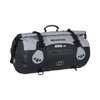 Oxford Products Aqua T-30 Grey Black Waterproof Motorcycle Roll Bag End                                                                                                                                                                                        