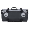 Oxford Products Aqua T-30 Grey Black Waterproof Motorcycle Roll Bag Back                                                                                                                                                                                       