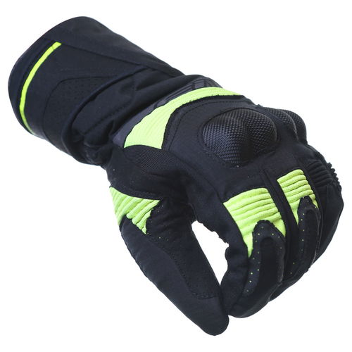 Five WFX2 WP Gloves Black Flo Yellow Size: Mens - XS