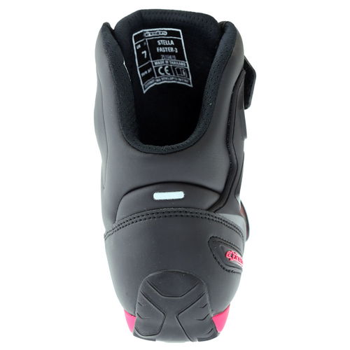 Alpinestars Stella Faster-3 Shoes Black Gun Metal Diva Pink Size: UK 2