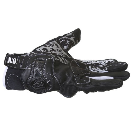 Five Stunt Evo Gloves Black White Size: Mens - S