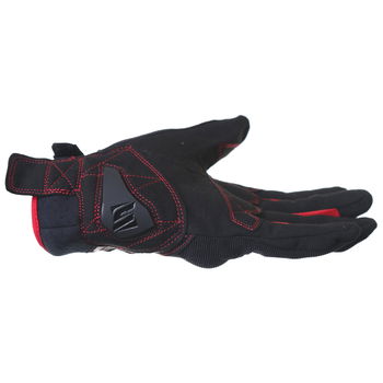 Five RS3 Gloves Black Red Size: Mens - M
