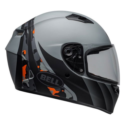 Bell Qualifier Integrity Helmet Matt Black Orange Camo Size: M