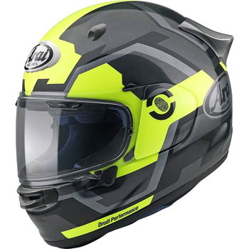 Arai Quantic Face Helmet Flo Yellow