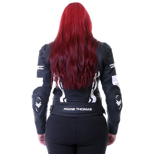 Frank Thomas Dynamic II Ladies Jacket Black White Size: Ladies UK - 8