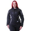 Frank Thomas Gem Ladies Jacket Black Black Silver Size: Ladies UK - XS