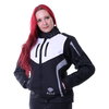 Frank Thomas Gem Ladies Jacket Black White Silver Size: Ladies UK - XS