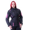 Frank Thomas Rose Ladies Jacket Black Pink Size: Ladies UK - M