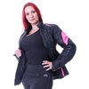 Frank Thomas Rose Ladies Jacket Black Pink Size: Ladies UK - M