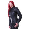 BKS Retro Ladies Jacket Black Size: LADIES UK - 12
