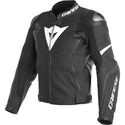 Avro 4 Jacket Matt Black White