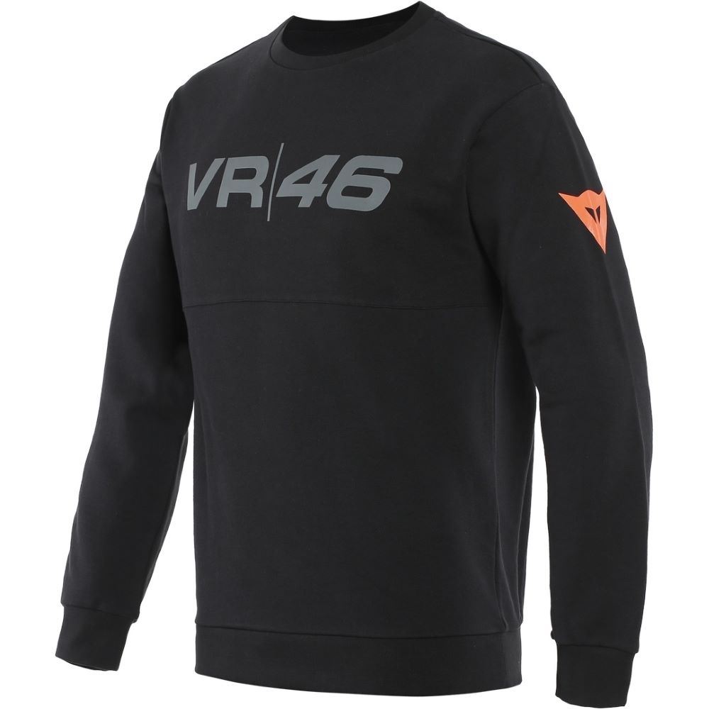Dainese VR46 Team Sweatshirt Black Fluo Yellow M