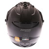 Nolan N70-2X Matt Black Adventure Motorcycle Helmet Back                                                                                                                                                                                                       