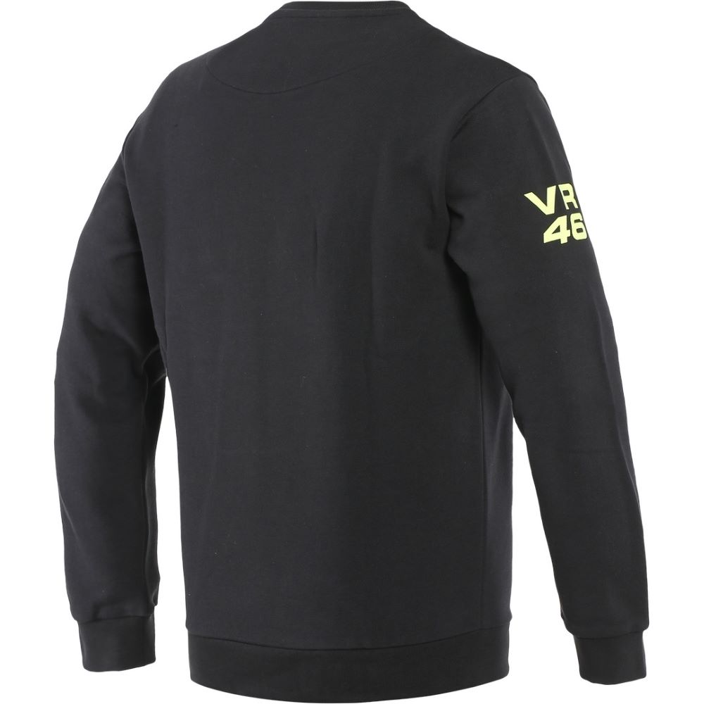 Dainese VR46 Team Sweatshirt Black Fluo Yellow M