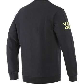 Dainese VR46 Team Sweatshirt Black Fluo Yellow M