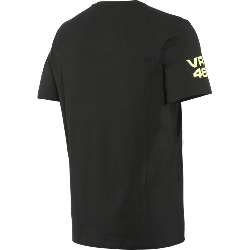 Dainese VR46 Pit Lane T-Shirt Black Fluo Yellow M