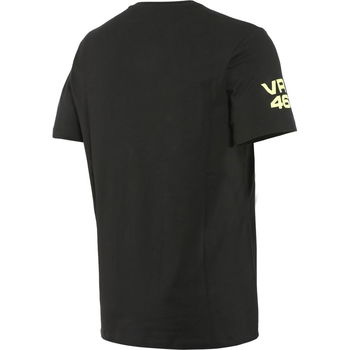 Dainese VR46 Pit Lane T-Shirt Black Fluo Yellow M