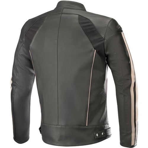 Alpinestars Dyno V2 Jacket Black Stone Red Mens UK - 40
