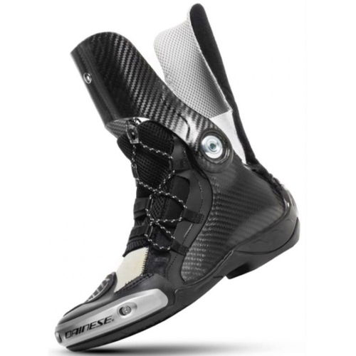 Dainese Axial D1 Boots Black White Black White