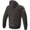 Alpinestars Sektor V2 Tech Hoodie Black Bright Red Size: Mens UK - S