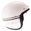 HJC FG-70S Ladon White Open Face Motorcycle Helmet Right Side                                                                                                                                                                                                  