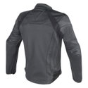Fighter Leather Jacket Black