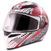 AGV K3 SV-S Pop Helmet Black Red Grey Size: XS