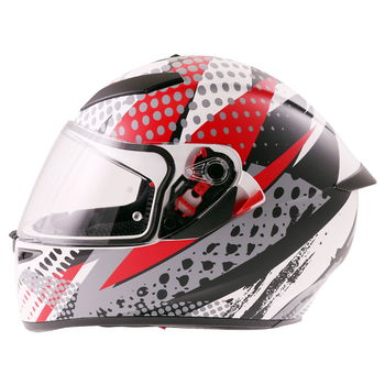 AGV K3 SV-S Pop Helmet Black Red Grey Size: XS