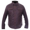BKS Wax Brown Kevlar Motorcycle Shirt Front                                                                                                                                                                                                                    