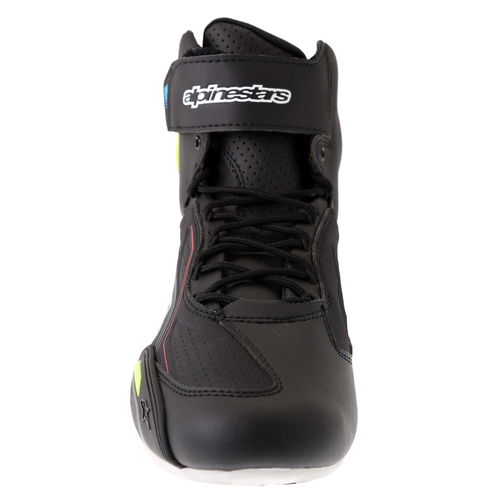 Alpinestars Faster-3 Shoes Black Yellow Fluo Blue Mens - 4