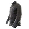 BKS Wax Black Kevlar Motorcycle Shirt Side                                                                                                                                                                                                                     