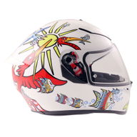 K3 SV-S Helmet White Zoo