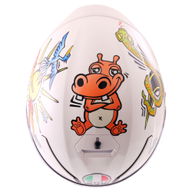 K3 SV-S Helmet White Zoo
