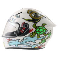 K3 SV-S Helmet White Zoo