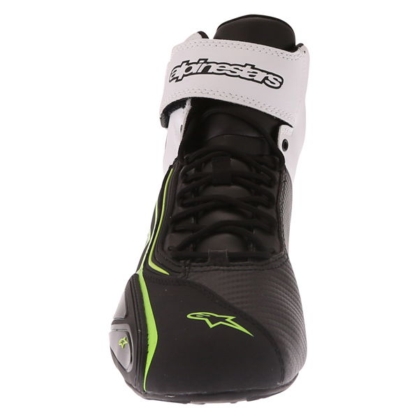 Alpinestars Faster 2 WP Shoes Black White Flo Yellow Mens - 5.5