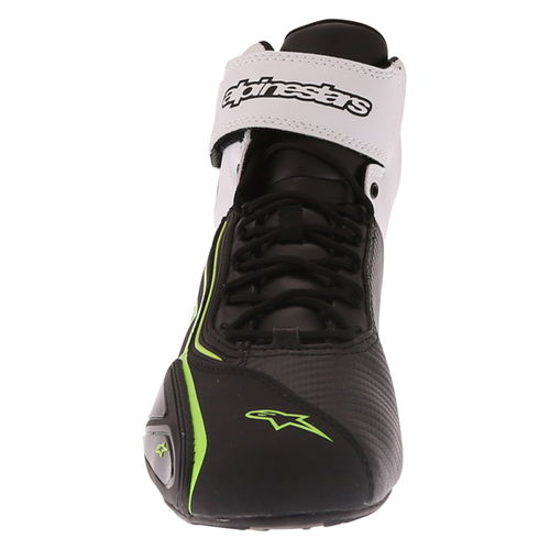 Alpinestars Faster 2 WP Shoes Black White Flo Yellow Mens - 5.5
