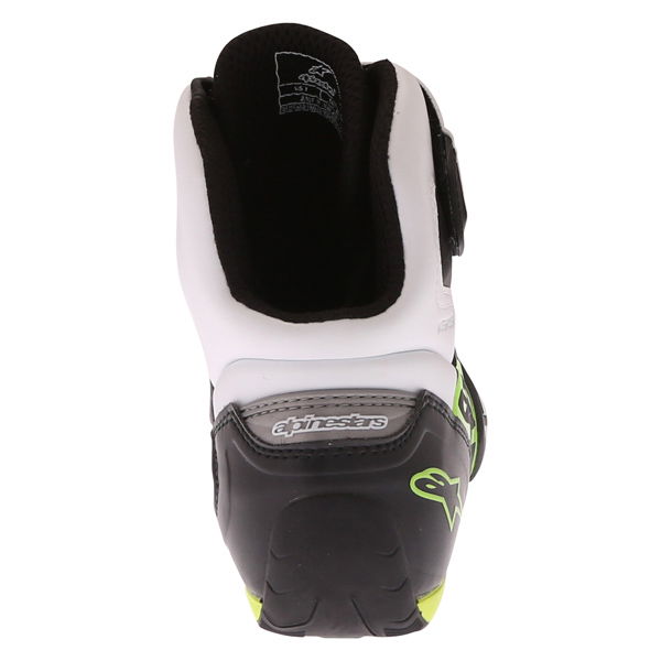Alpinestars Faster 2 WP Shoes Black White Flo Yellow Mens - 5.5
