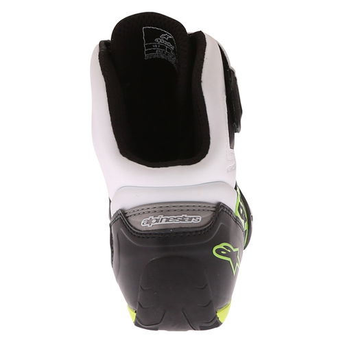 Alpinestars Faster 2 WP Shoes Black White Flo Yellow Mens - 5.5