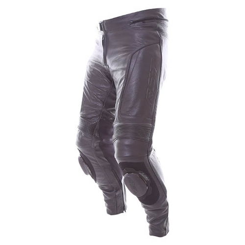 RST GT Black Leather Motorcycle Jeans Side                                                                                                                                                                                                                     