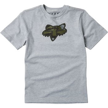 Fox Predator JR SS Tee Light Heather Grey Kids - S