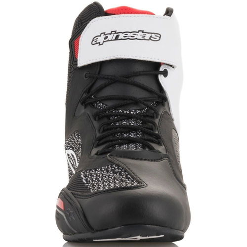 Alpinestars Faster-3 Rideknit Shoe Black White Red Default Title
