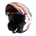Atom SV Raceline Helmet White Red Blue