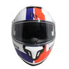 MT Atom SV Raceline Helmet White Red Blue Size: M