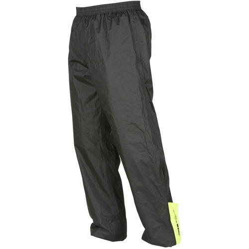 Furygan Rain Pants Black Yellow Mens - L