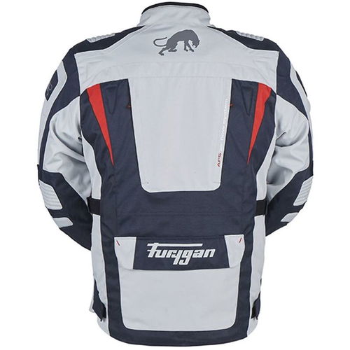Furygan Apalaches Jacket Blue Pearl Red Mens - M