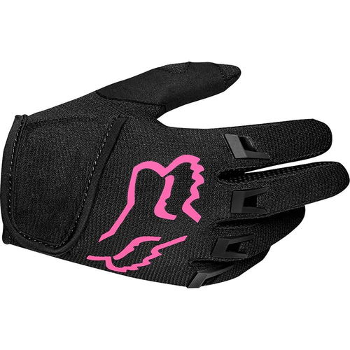 Fox Kids Dirtpaw Race Gloves Black Pink Default Title